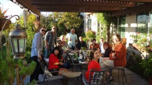 Wagners and Moshirians celebrating Thanksgiving 2012